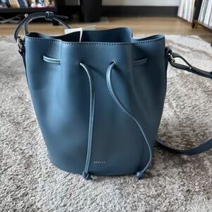 Senreve Blue Bucket Bag